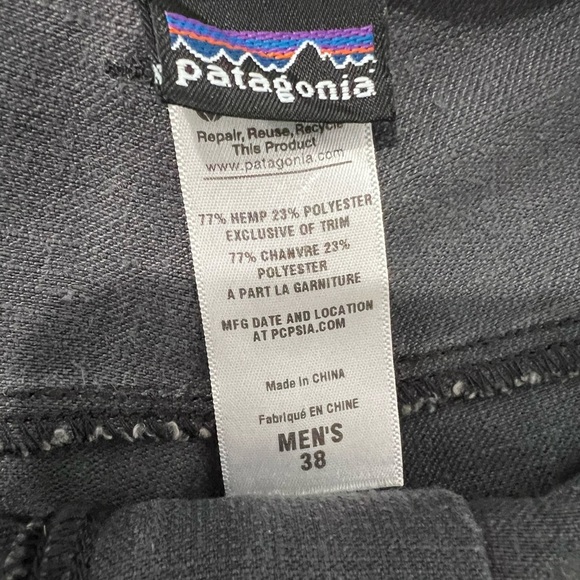 PATAGONIA GRAY PANTS Vintage 2000s Y2K Patagonia Gray Size 38 - Picture 4 of 10